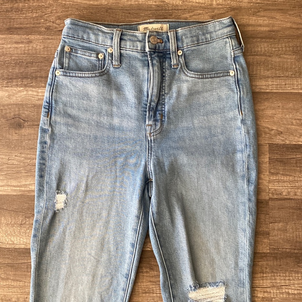 Madewell The Perfect Vintage Jean in Coffey Wash: Worn-In Edition size 24 - Picture 3 of 16